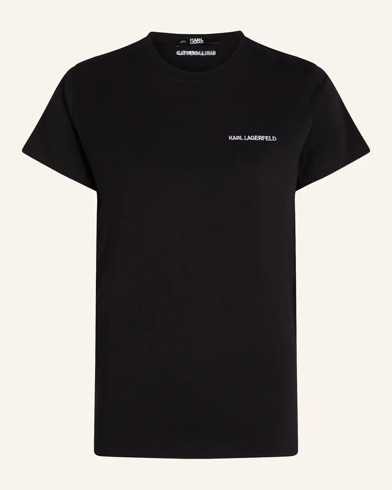 Karl Lagerfeld T-shirt Schwarz