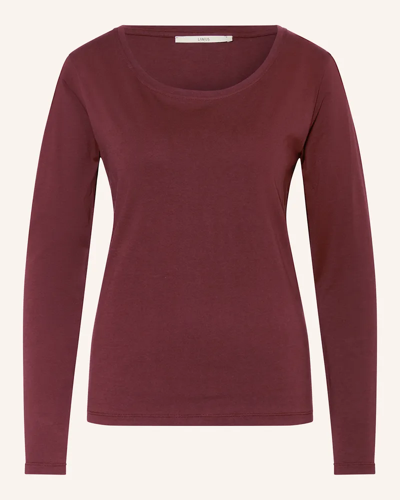 Lanius Longsleeve Dunkelrot