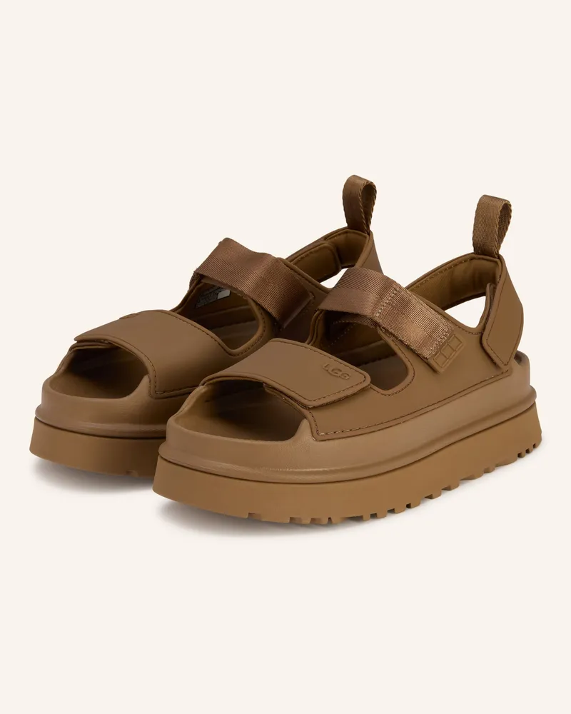UGG Plateau-Sandalen GOLDENGLOW Braun