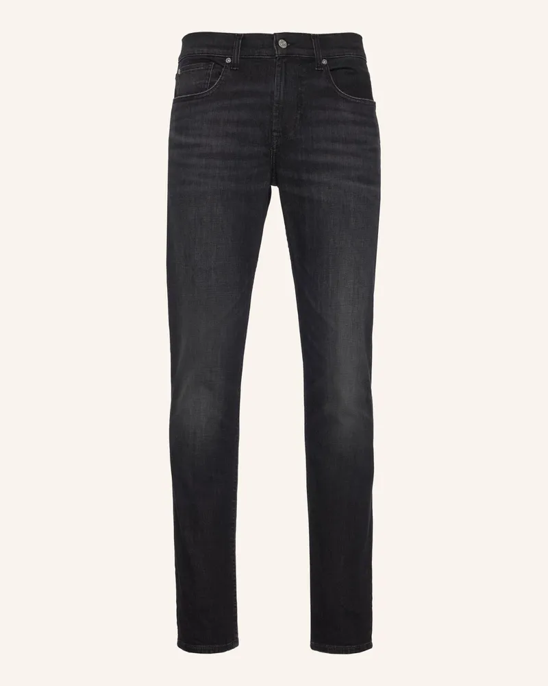 7 for all mankind Jeans Slimmy Tapered Skinny Fit schwarz Schwarz