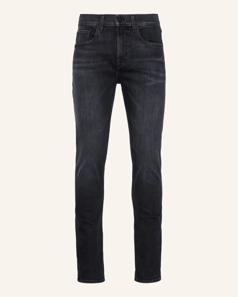 7 for all mankind Jeans Slimmy Tapered Skinny Fit schwarz Schwarz