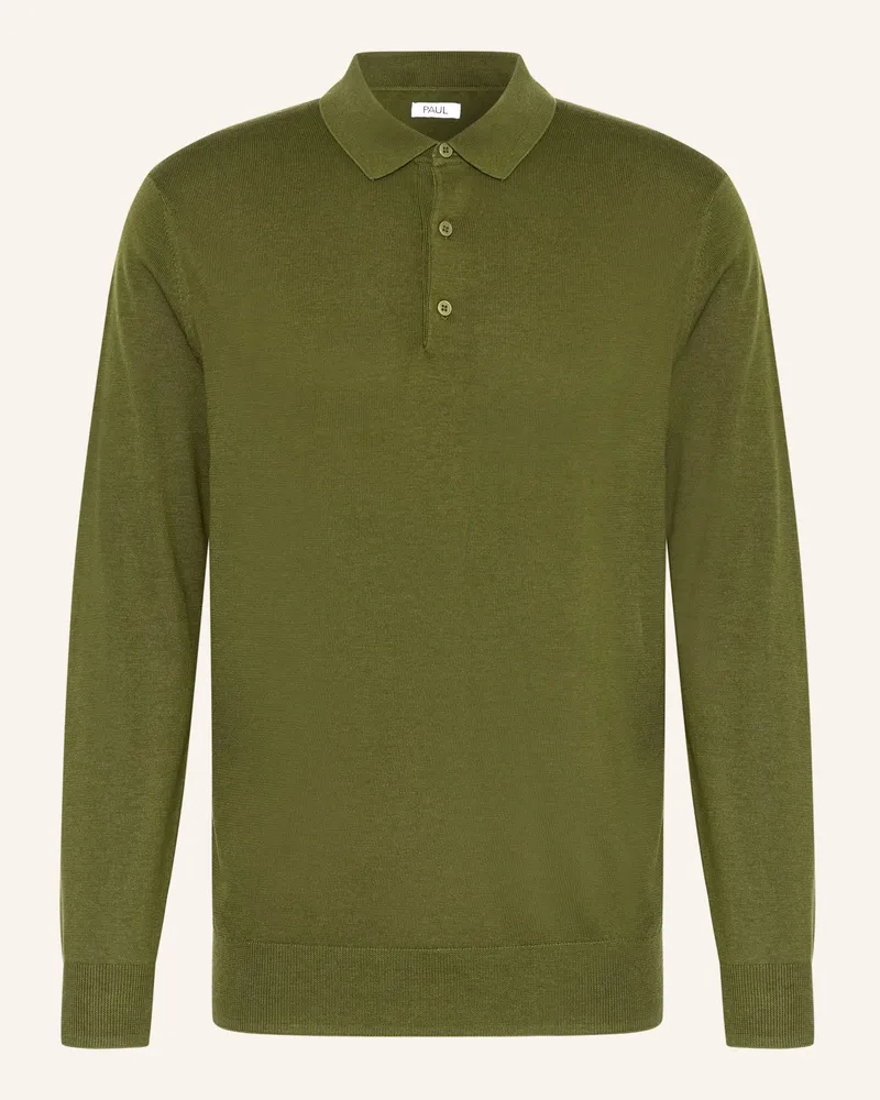 paul Strick-Poloshirt gruen Khaki