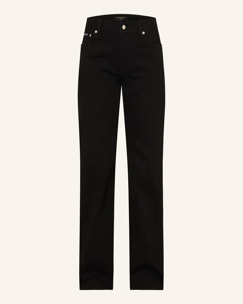 Dolce & Gabbana Straight Jeans schwarz S9001