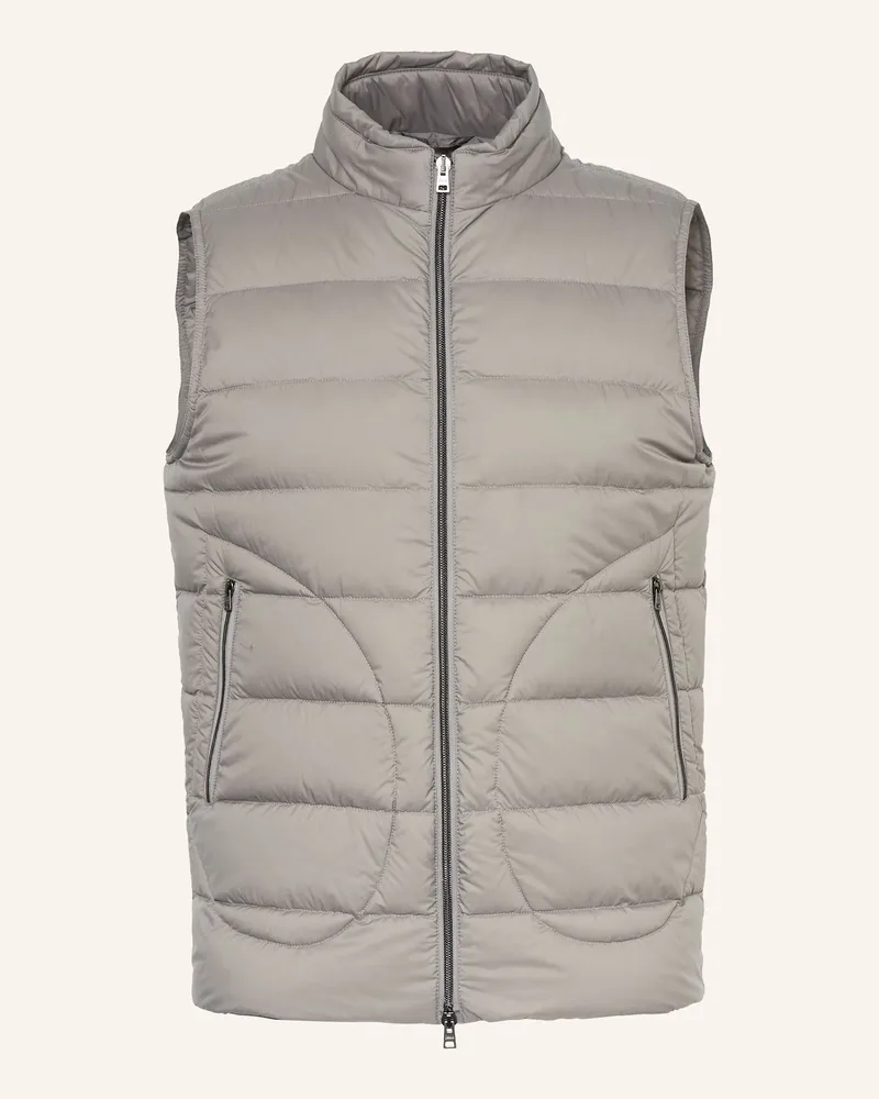 Herno Daunenweste grau Grau