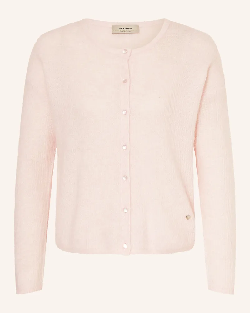 Mos Mosh Strickjacke Mmaimine rosa Hellrosa