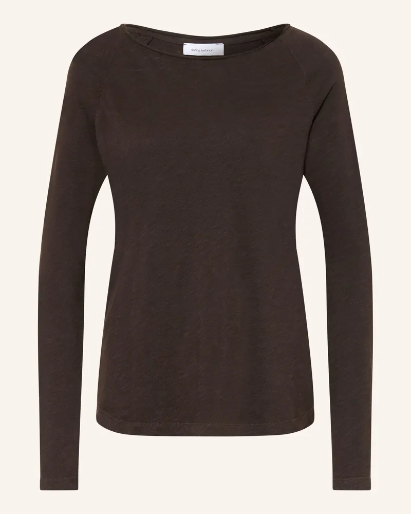 Darling Harbour Longsleeve braun Dark