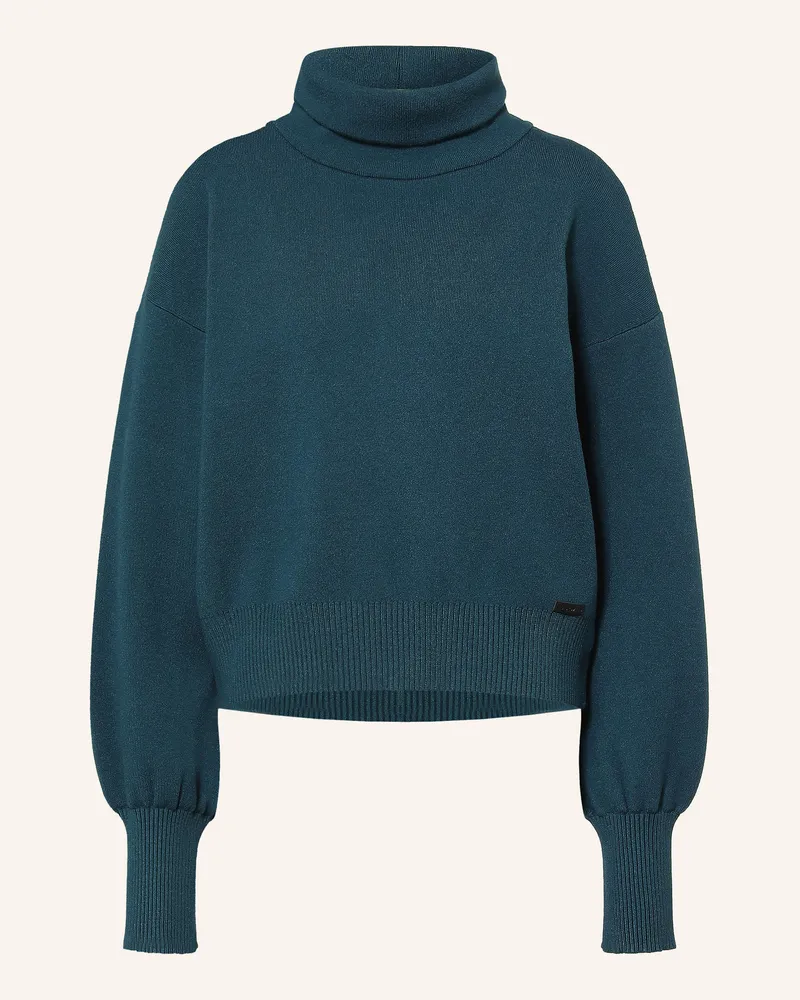 Elias Rumelis Rollkragenpullover Gracie gruen Petrol