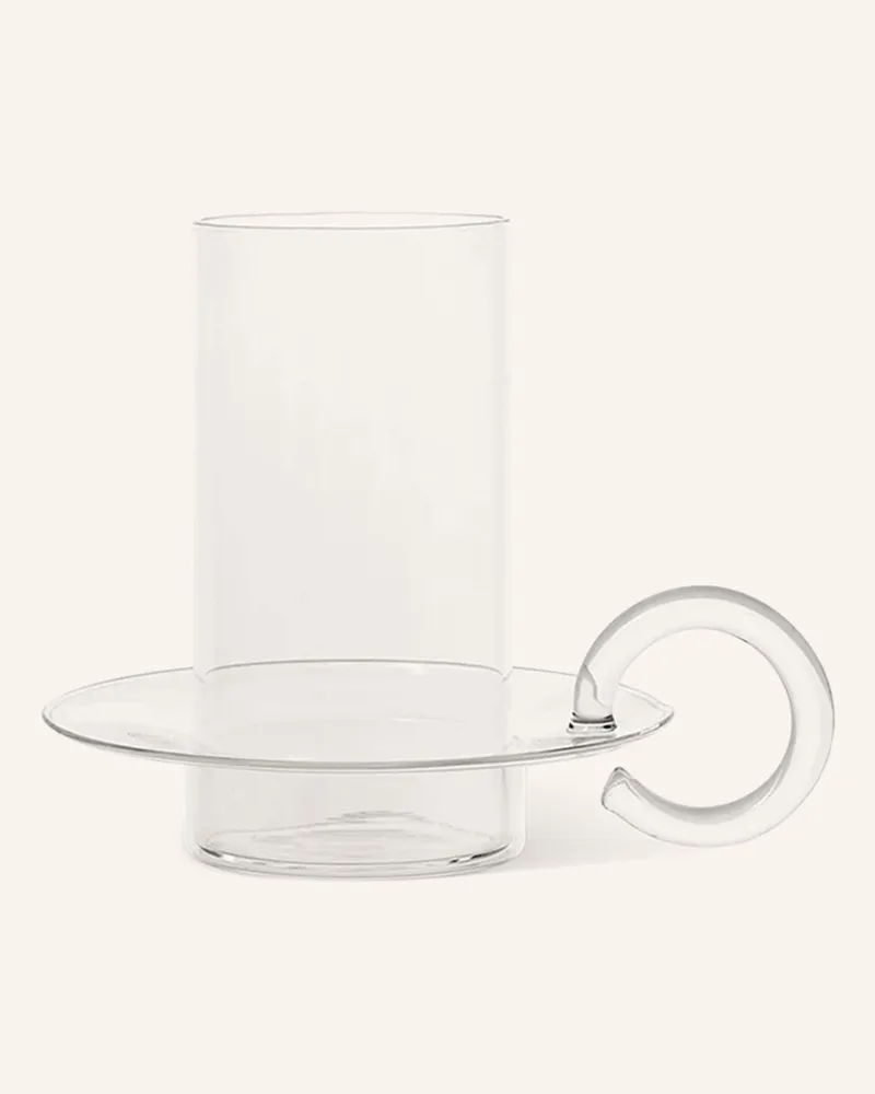 ferm LIVING Teelichthalter Luce weiss Weiss