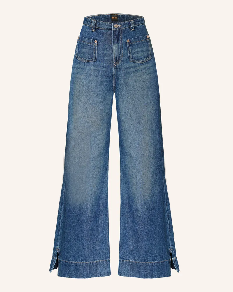 HUGO BOSS Flared Jeans Marlene blau 405