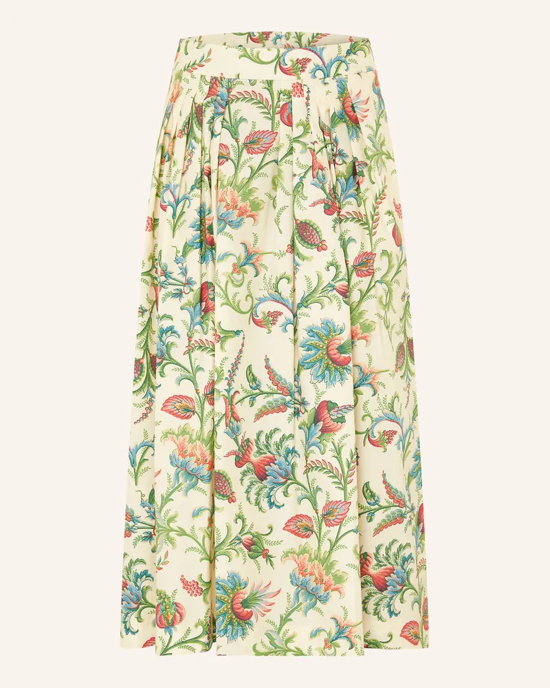 Etro Faltenrock Ecru