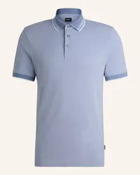 HUGO BOSS Poloshirt H-PROUT 141 Regular Fit Blau