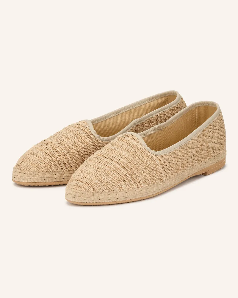 Manebí Espadrilles Friulana beige Camel