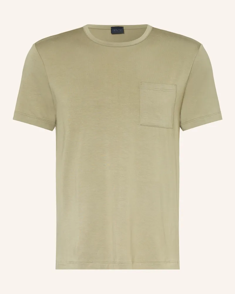 Mey Schlafshirt Serie JEFFERSON Oliv