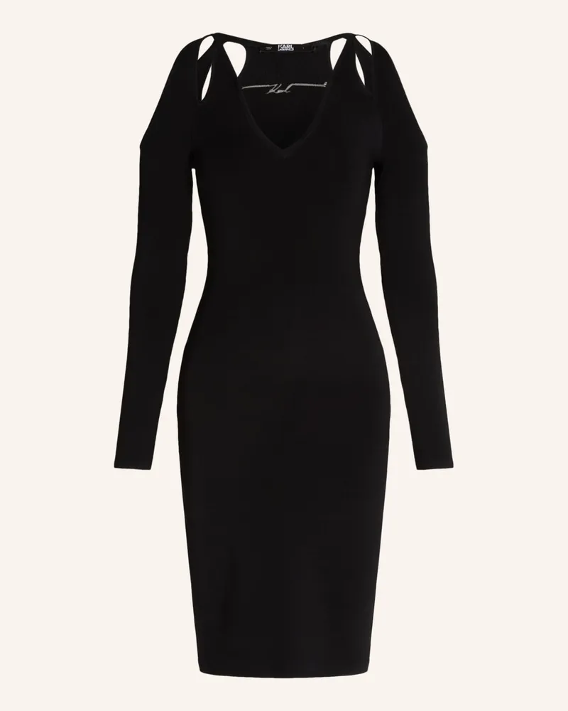 Karl Lagerfeld Kleid Schwarz