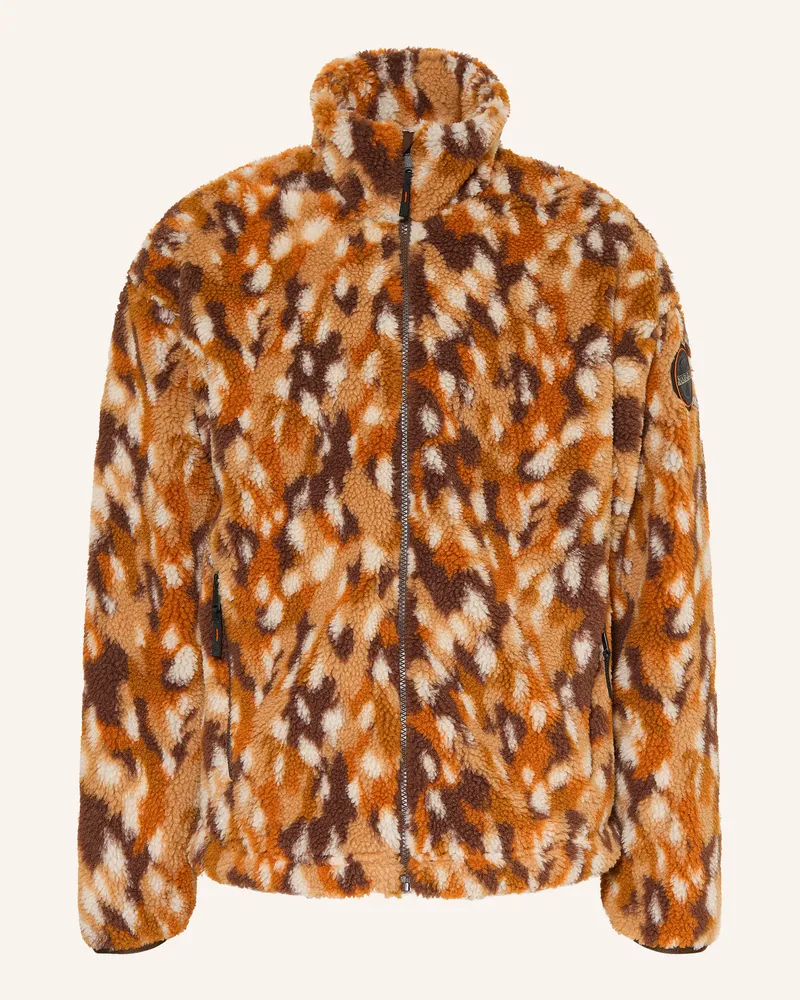 Napapijri Fleecejacke Fleece braun Braun