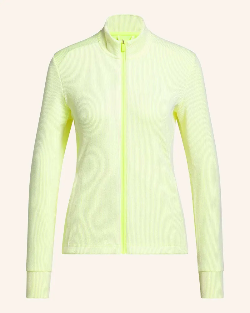 adidas Performance Texture Full Zip Jacke gelb Gelb
