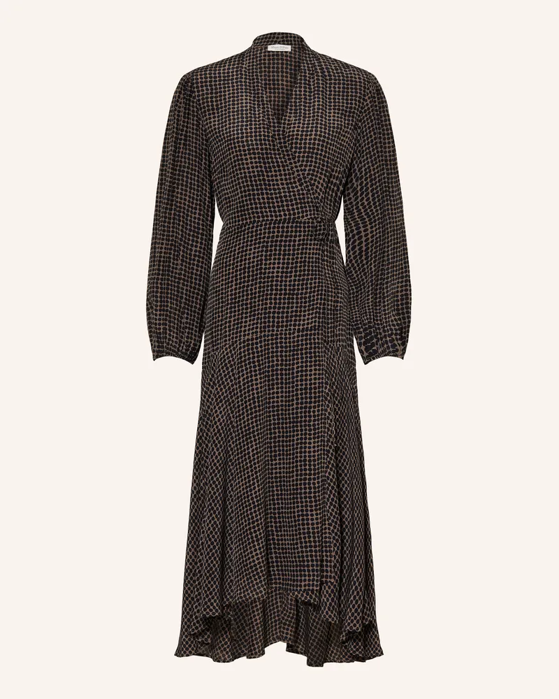 Marc O'Polo Wickelkleid braun Schwarz
