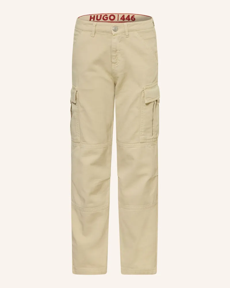 HUGO BOSS Cargohose Beige