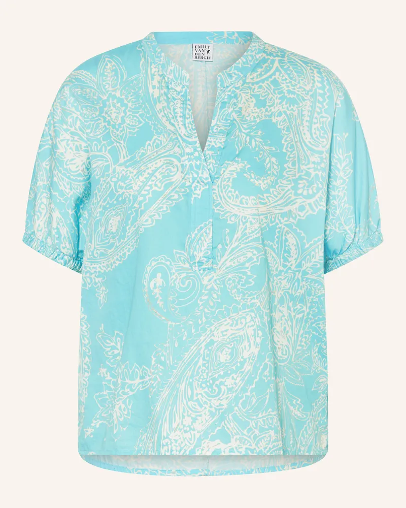 Emily van den Bergh Blusenshirt Türkis