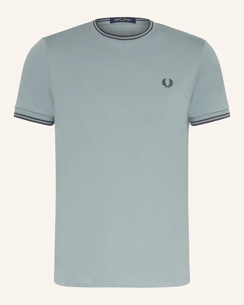 Fred Perry T-Shirt blau Blaugrau