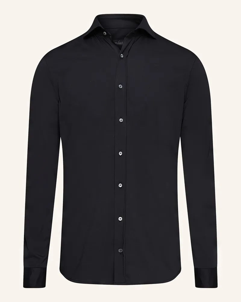 van Laack Hemd Slim Fit Schwarz