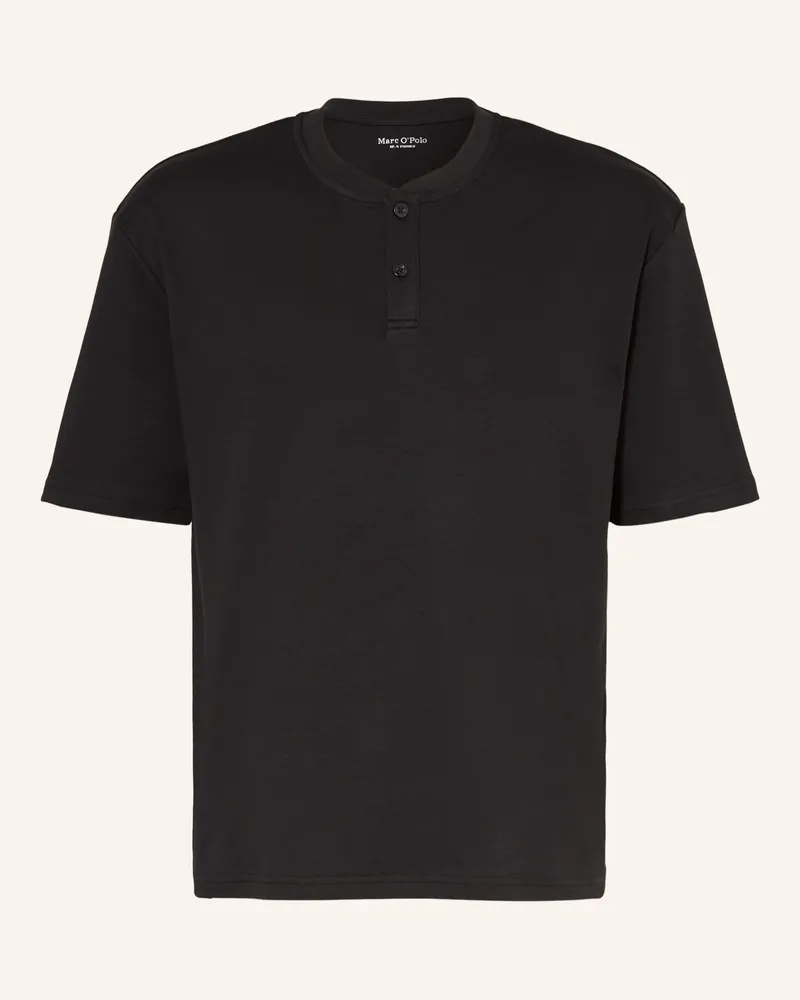 Marc O'Polo Schlafshirt Schwarz