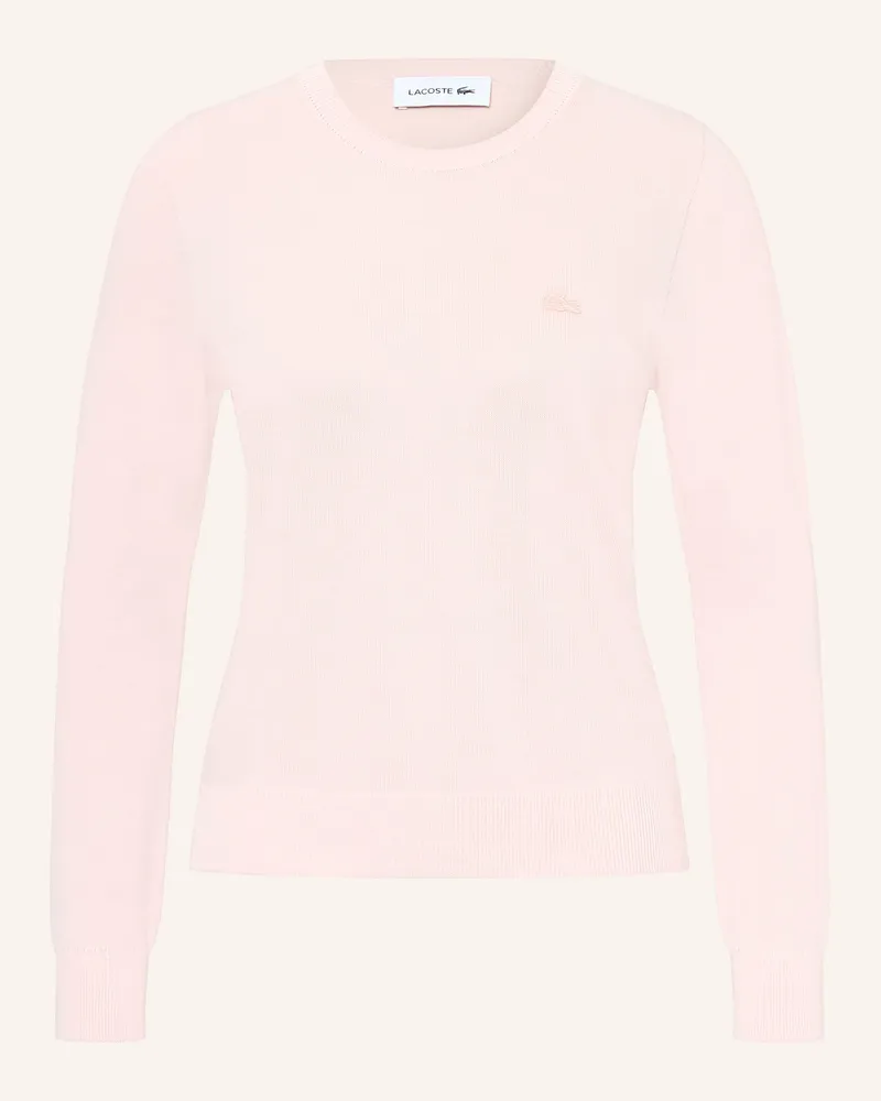 Lacoste Pullover rosa Hellrosa