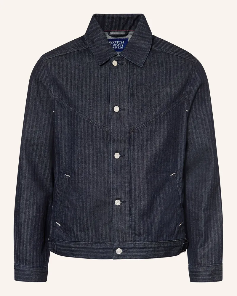 Scotch&Soda Jeans-Overshirt blau 401