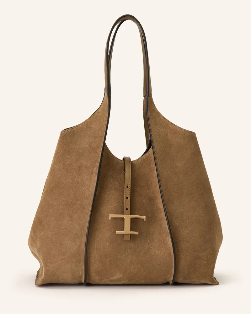 TOD'S Shopper braun Braun
