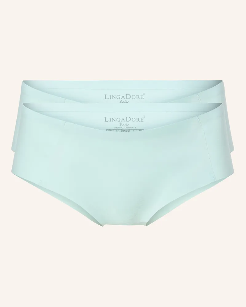 LingaDore Daily 2-Pack Hipster blau Hellblau