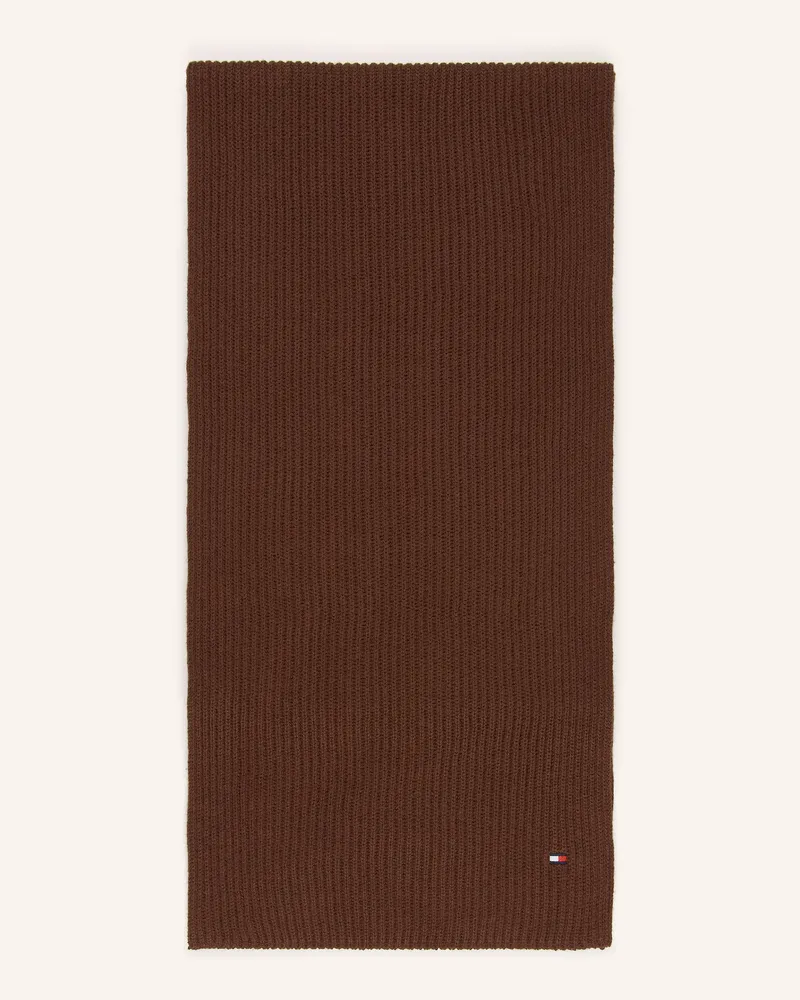 Tommy Hilfiger Schal braun Dunkelbraun