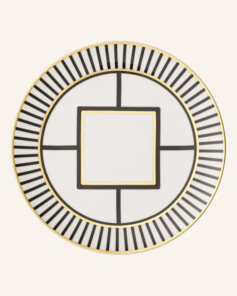 Villeroy & Boch Dessert-/Frühstücksteller 2 Metrochic weiss Gelb