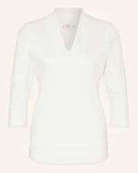 ZAíDA Shirt mit 3/4-Arm Weiss