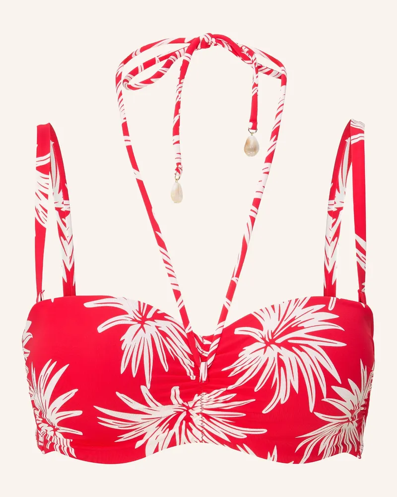 LingaDore Balconette Bikini Top rot Grün