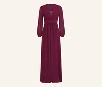 Chiffonkleid rot