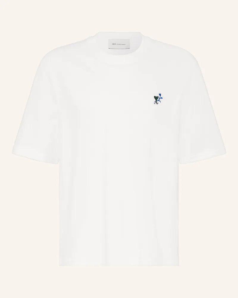 AMI Paris T-Shirt weiss Weiss