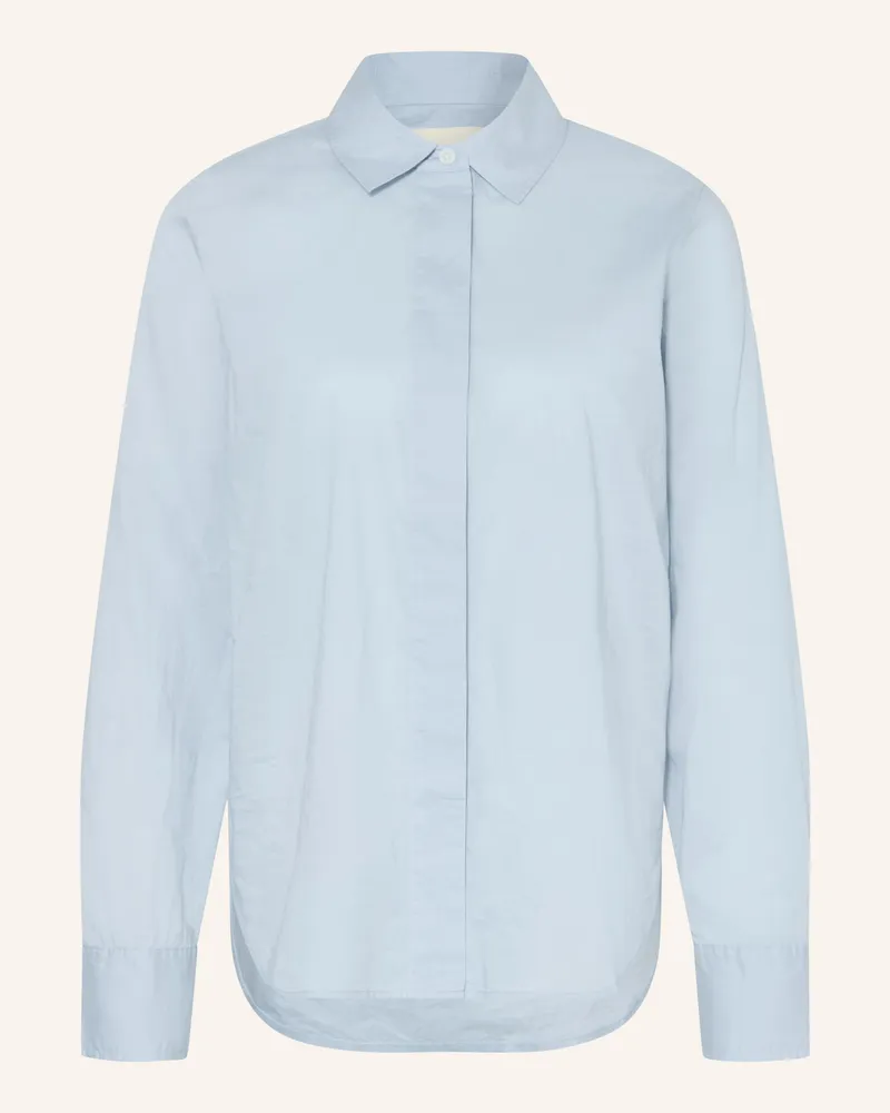 Closed Oversized-Hemdbluse Hellblau