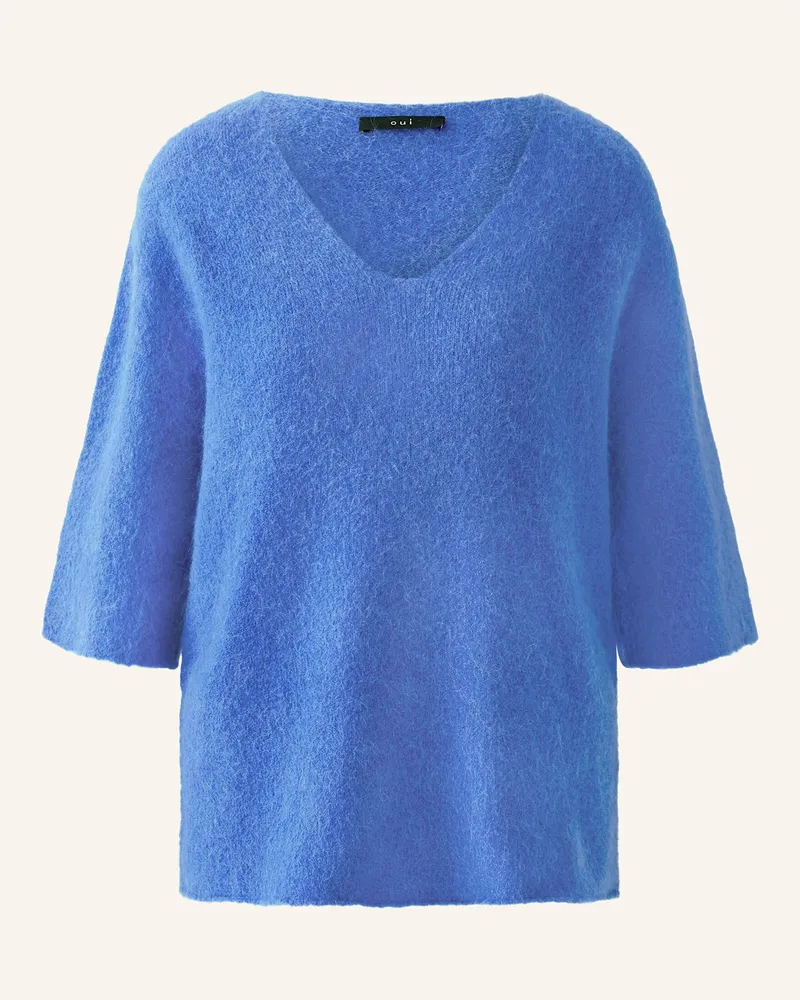 Oui  Pullover Blau