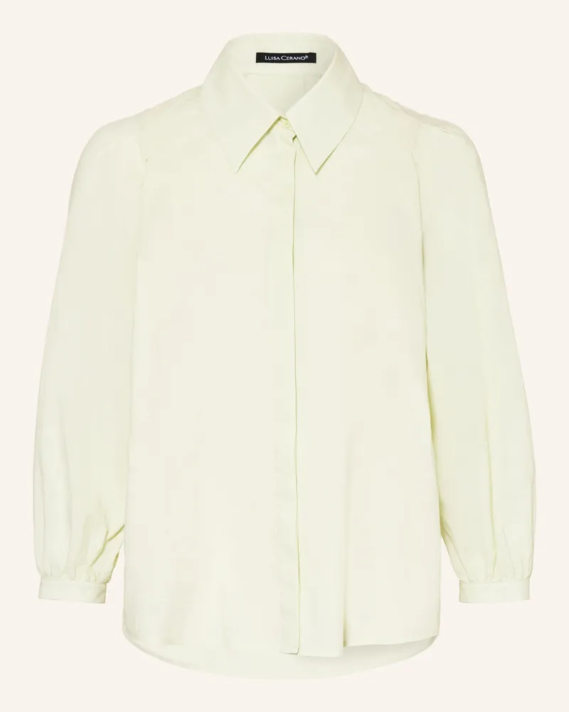 Luisa Cerano Hemdbluse gruen Hellgrün