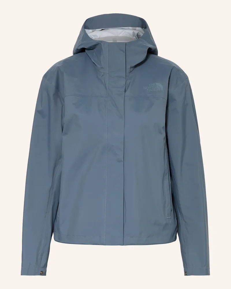 The North Face Regenjacke Voyage Rain 3l Hooded grau Blau