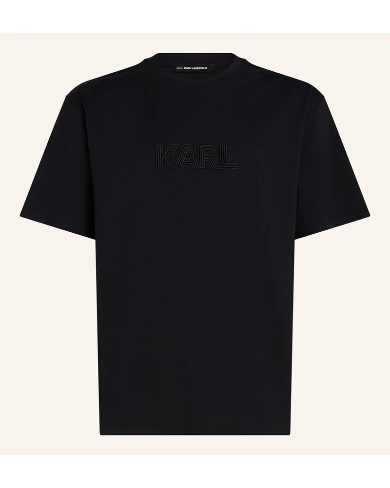 Karl Lagerfeld T-shirt Schwarz