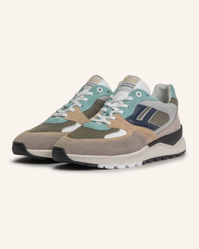 Floris van Bommel Sneaker DE TREENER 01 Hellblau