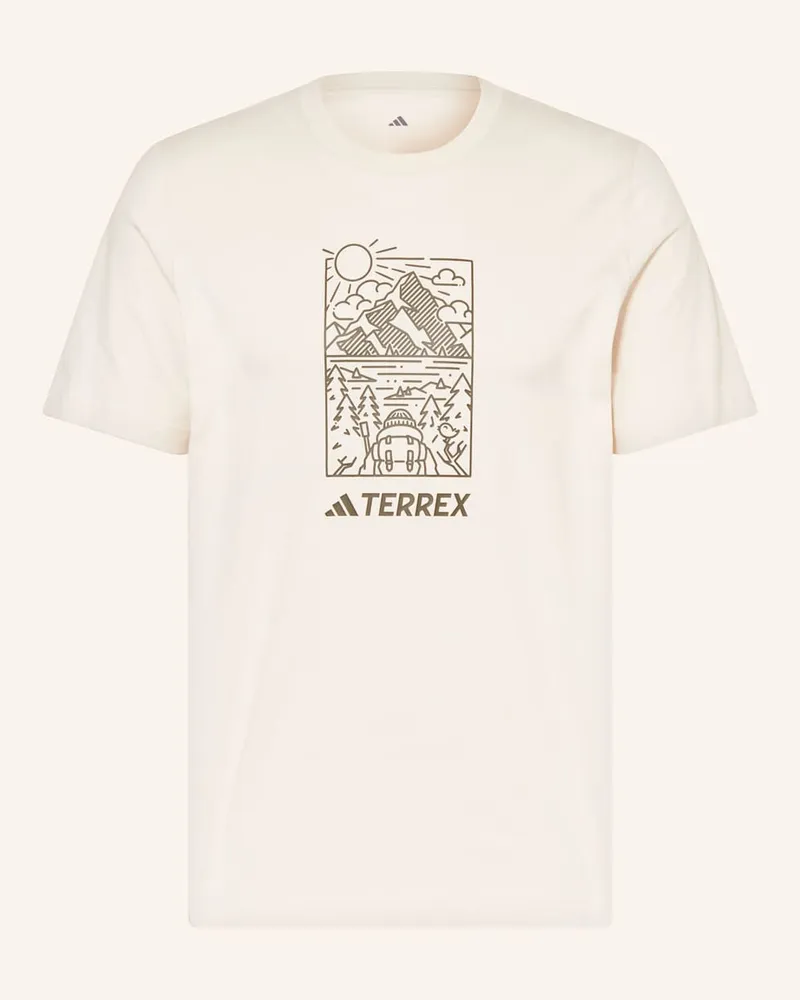 adidas T-Shirt WILD Beige