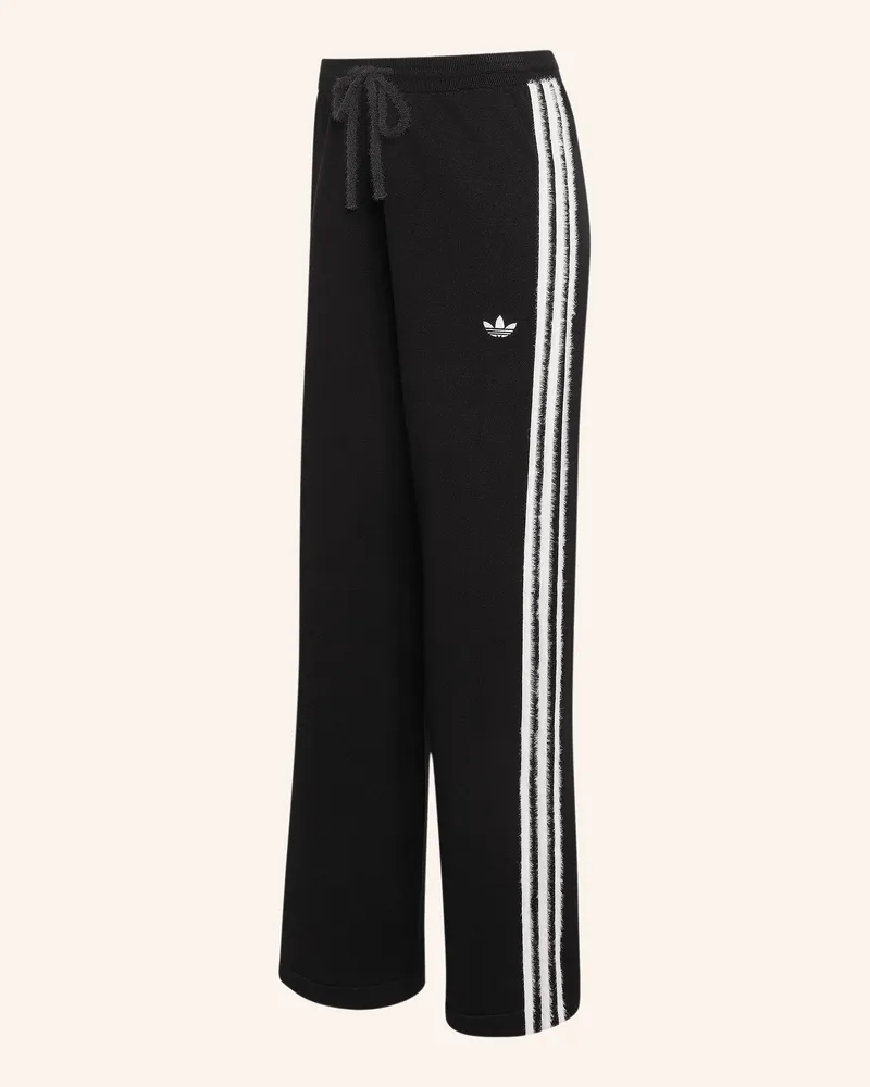 adidas Trainingshose Firebird schwarz Schwarz