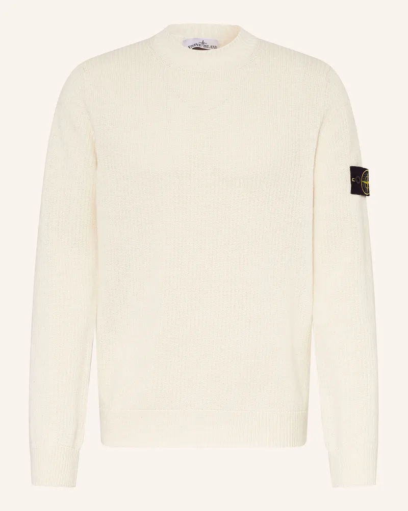 Stone Island Pullover weiss Ecru