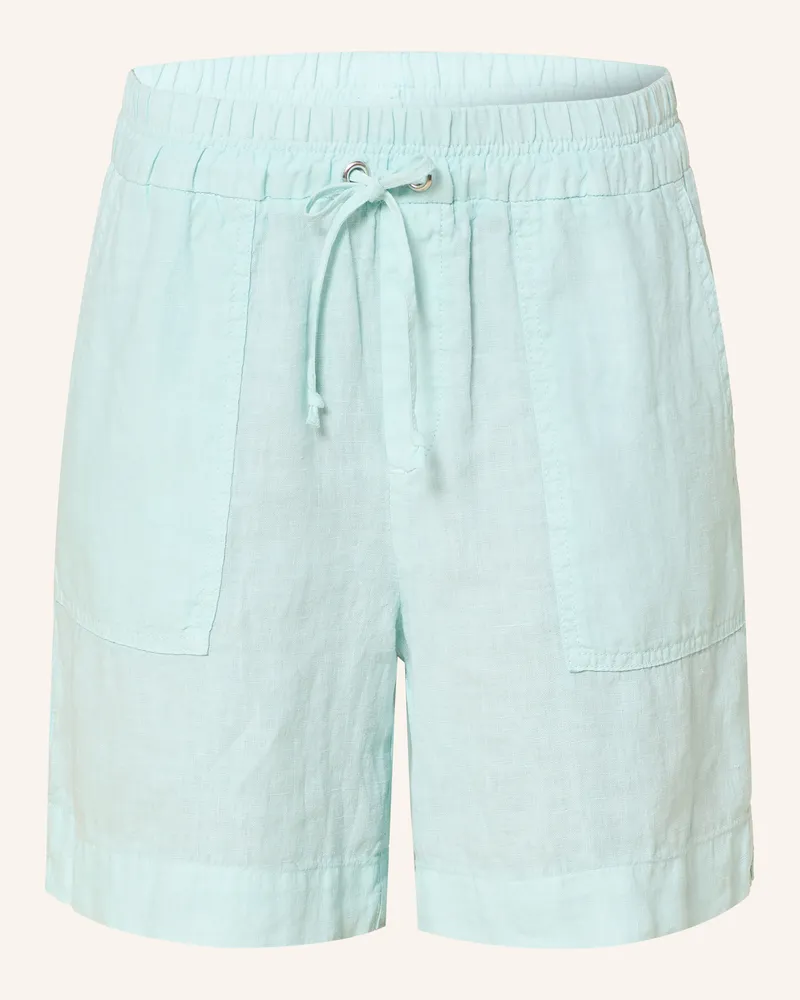 MARC AUREL Leinenshorts blau Türkis