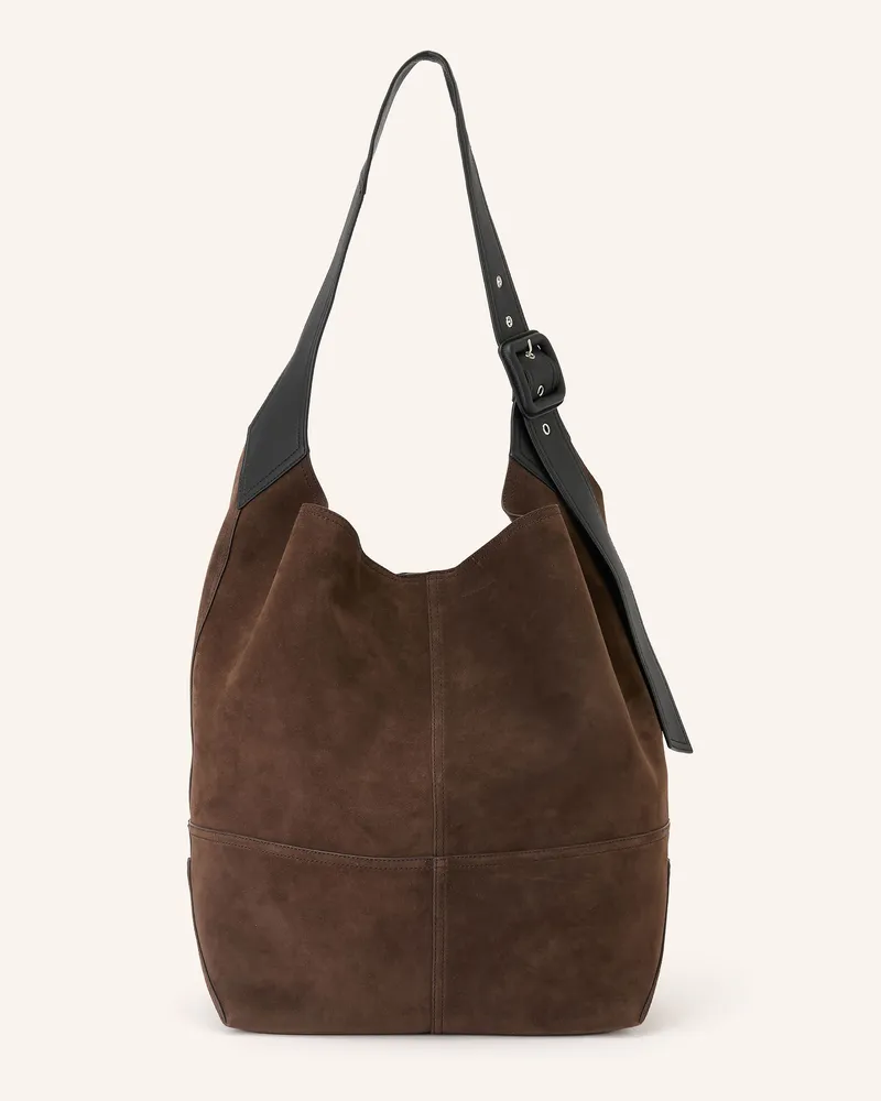 AMI Paris Beuteltasche Etienne braun Dunkelbraun