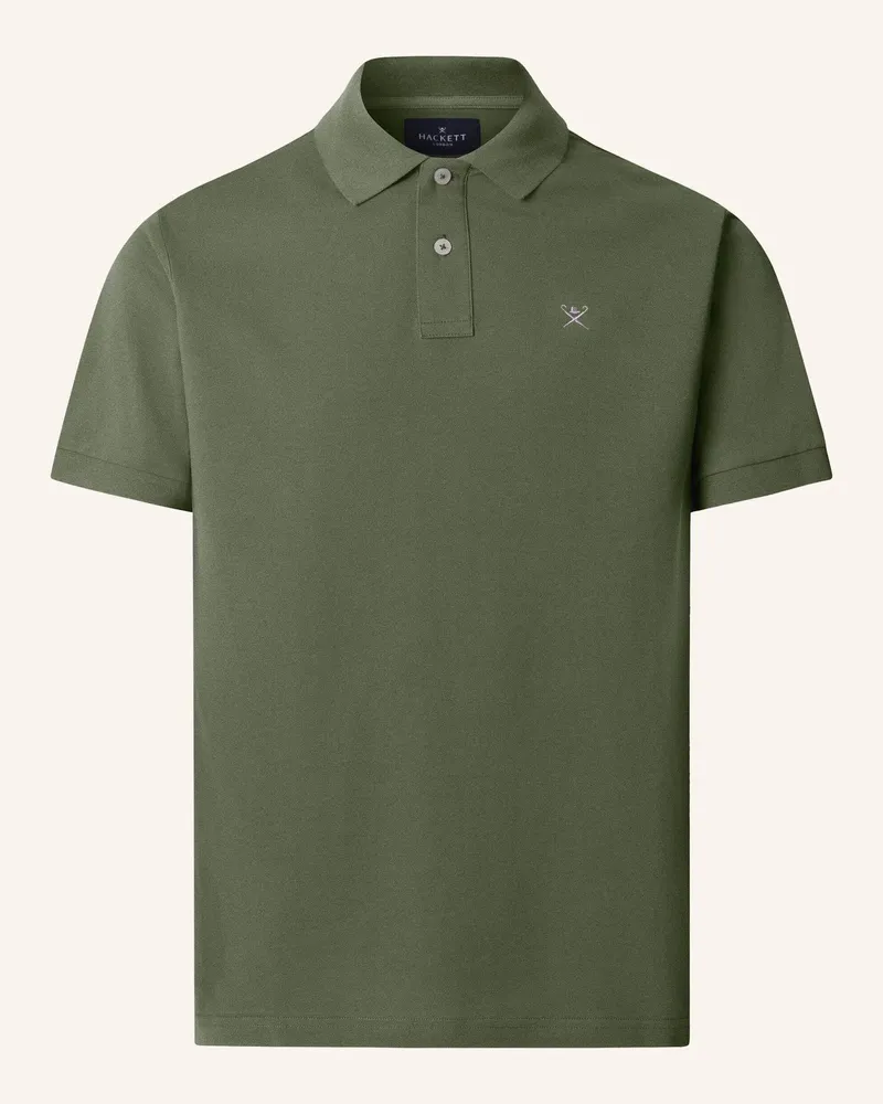 Hackett Poloshirt Slim Fit Logo gruen Grün
