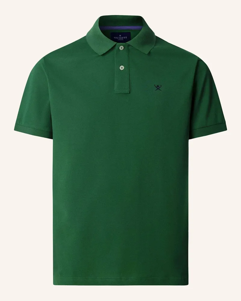 Hackett Poloshirt Slim Fit Logo gruen Grün