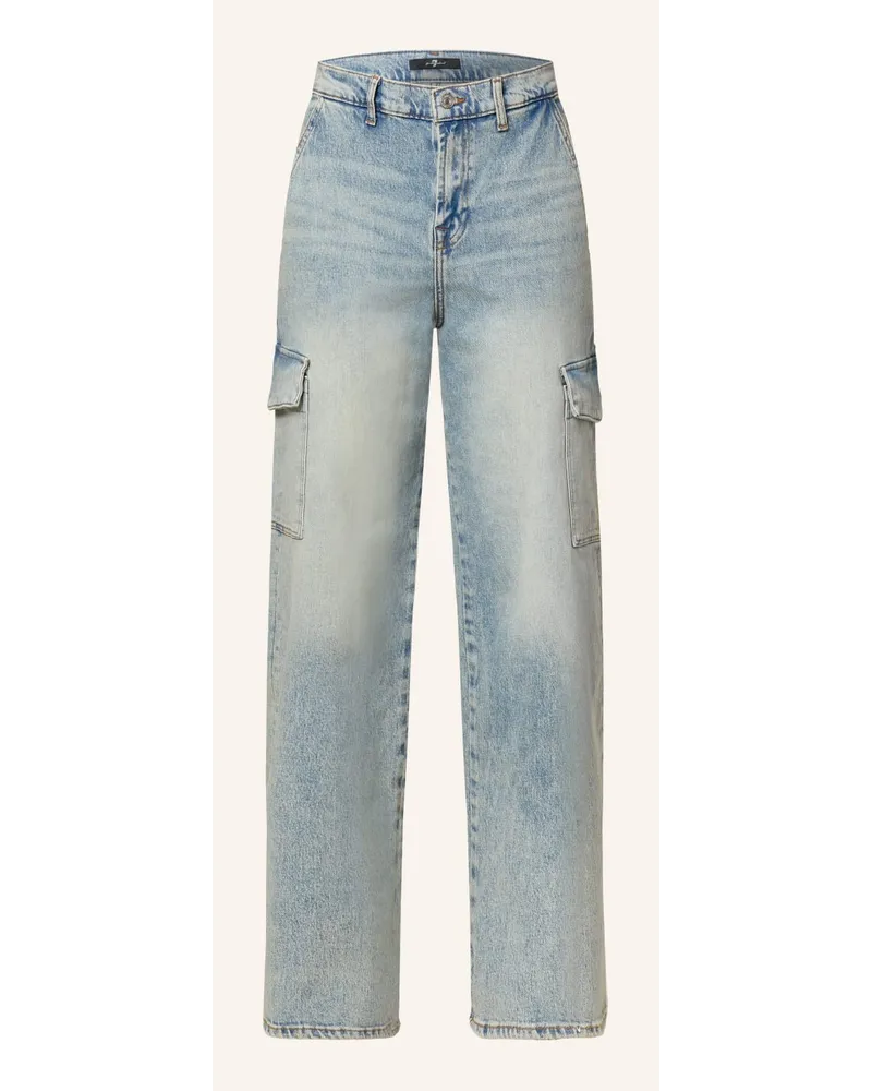 7 for all mankind Cargojeans CARGO SCOUT Blau